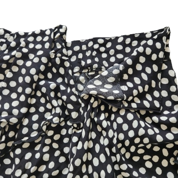 NWOT Zara Polka Dot Mini Skirt High Waisted Medium - Picture 3 of 4